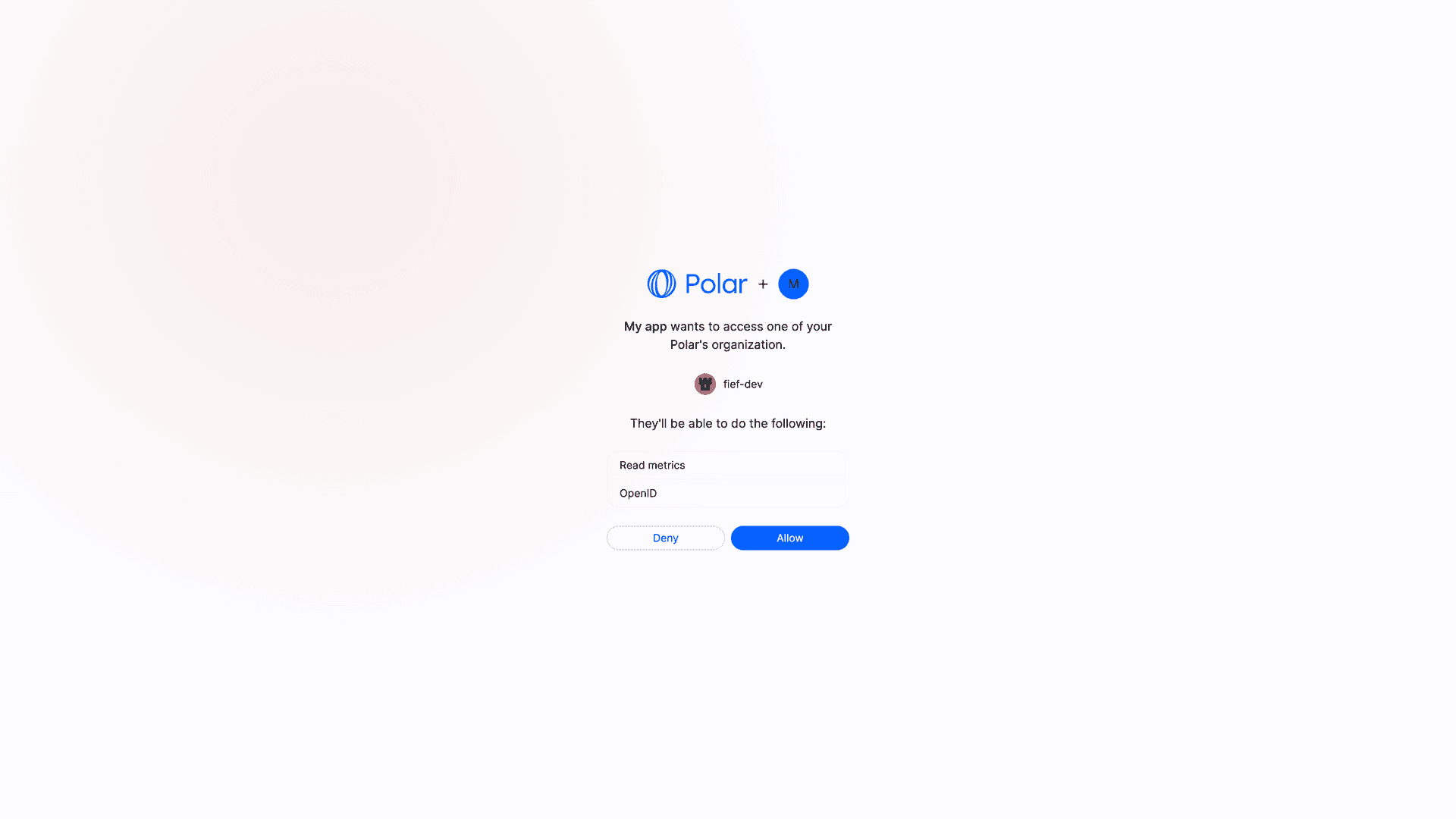 Organization Authentication